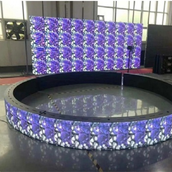 Flexible LED module indoor fine pitch column display