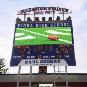 Outdoor stadium LED Video Scoreboard