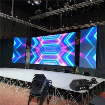 event stage rental LED display