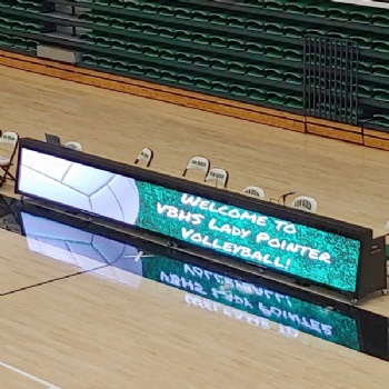 Indoor stadium LED scorer table